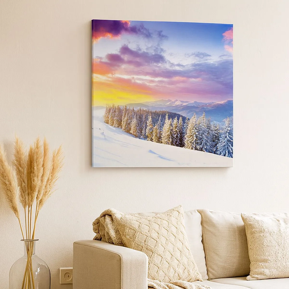 Bild auf Leinwand - Leinwandbild - Am helllichten Tag - 30x30 cm