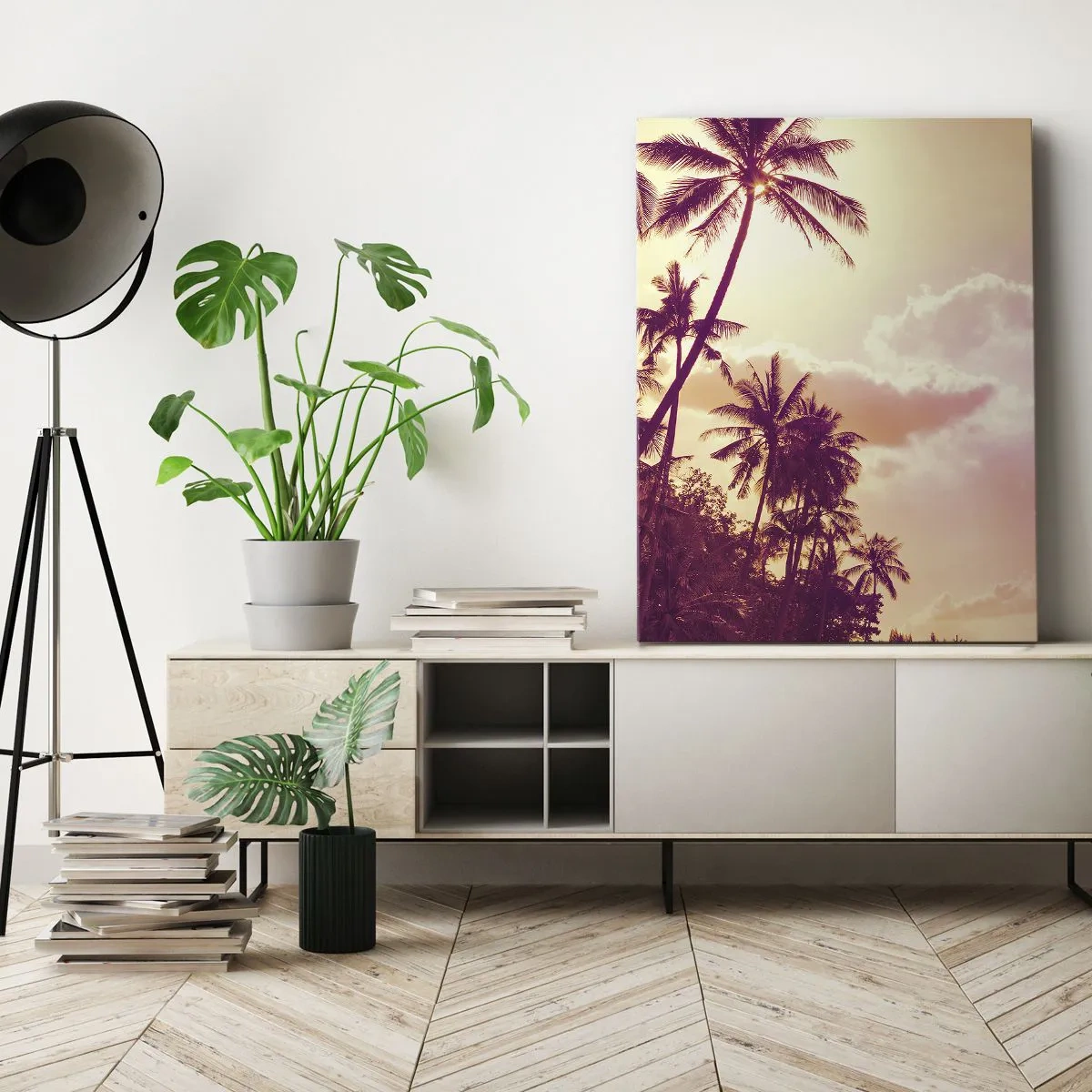 Bild auf Leinwand - Leinwandbild - Du musst auswählen - 45x80 cm