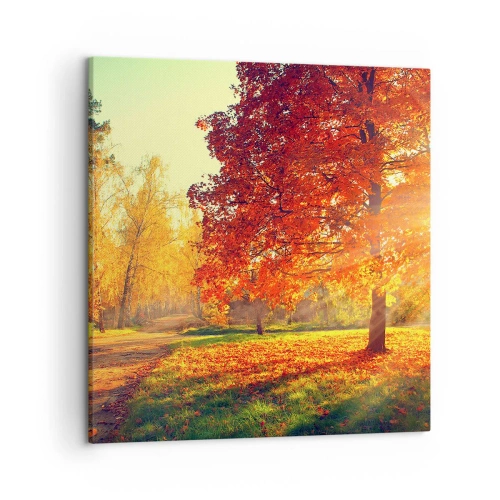 Bild auf Leinwand - Leinwandbild - Unhöflich ist schön - 50x50 cm
