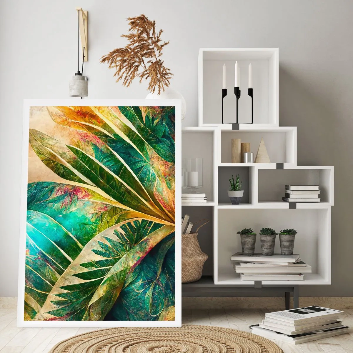 Poster - Farben der Tropen - 30x40 cm