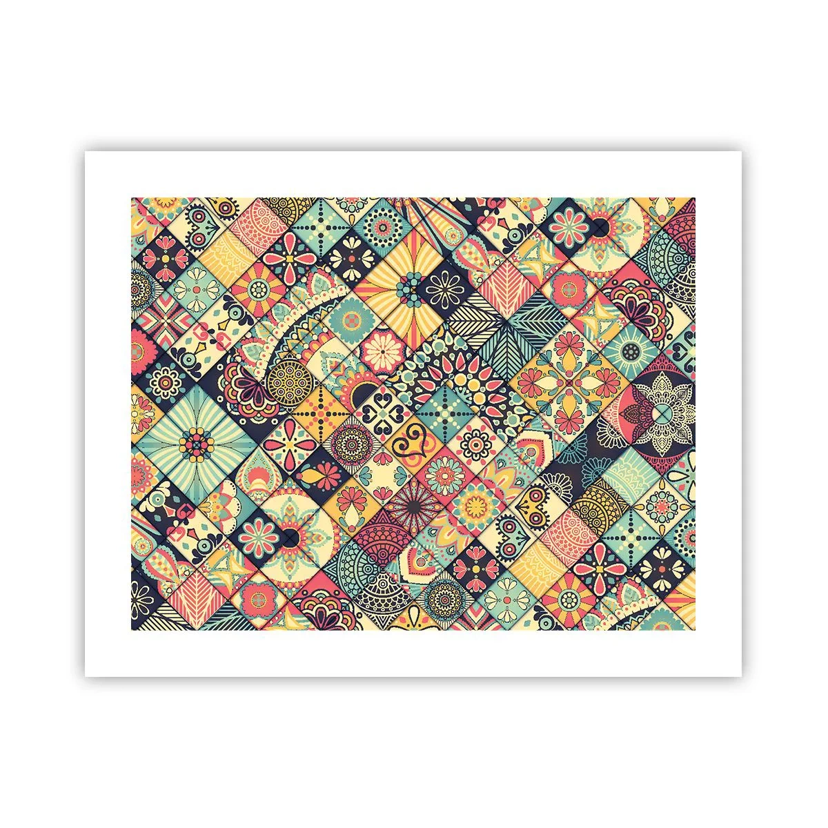 Poster - marokkanische Atmosphäre - 50x40 cm