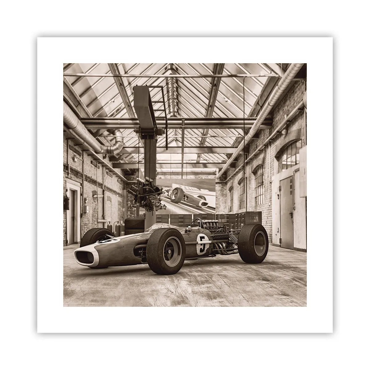 Poster - Die Siegerruhe - 40x40 cm