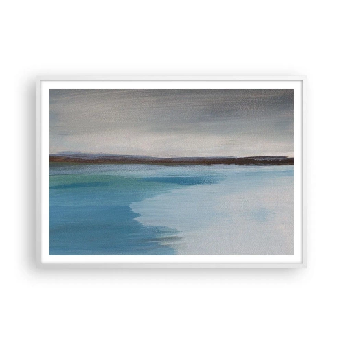 Poster in einem weißen Rahmen - Horizontale Landschaft - 100x70 cm
