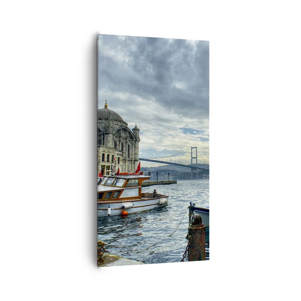 Bild auf Leinwand - Leinwandbild - An der Grenze der Welten - 65x120 cm