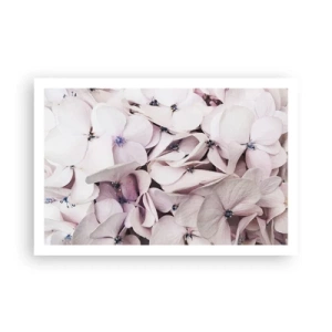 Poster - In einer Blumenflut - 91x61 cm