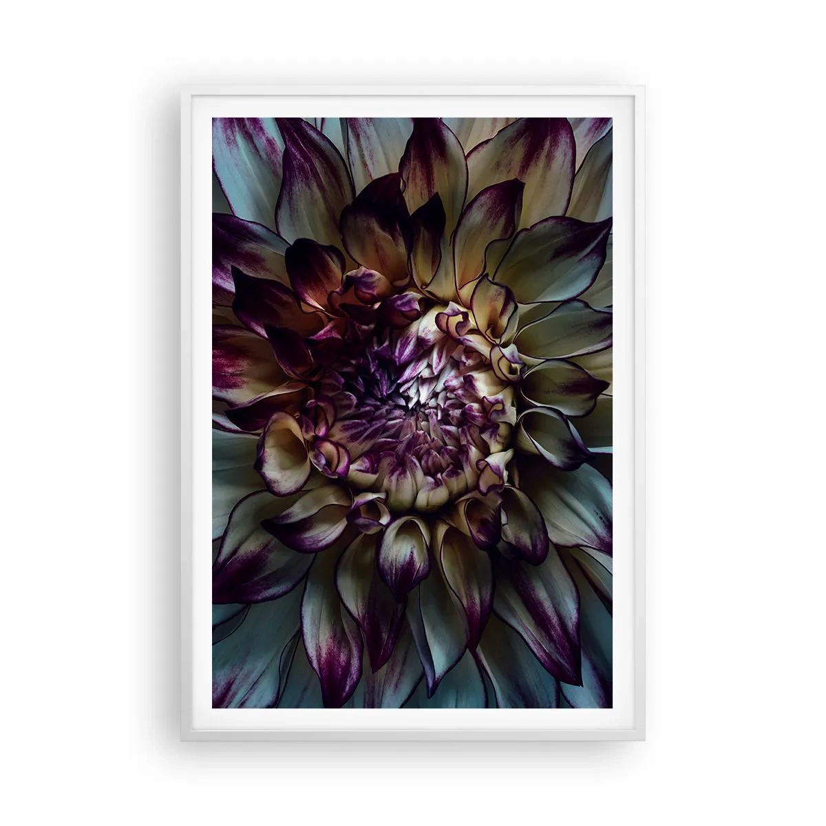 Poster in einem weißen Rahmen - Die Blütezeit der Jugend - 70x100 cm