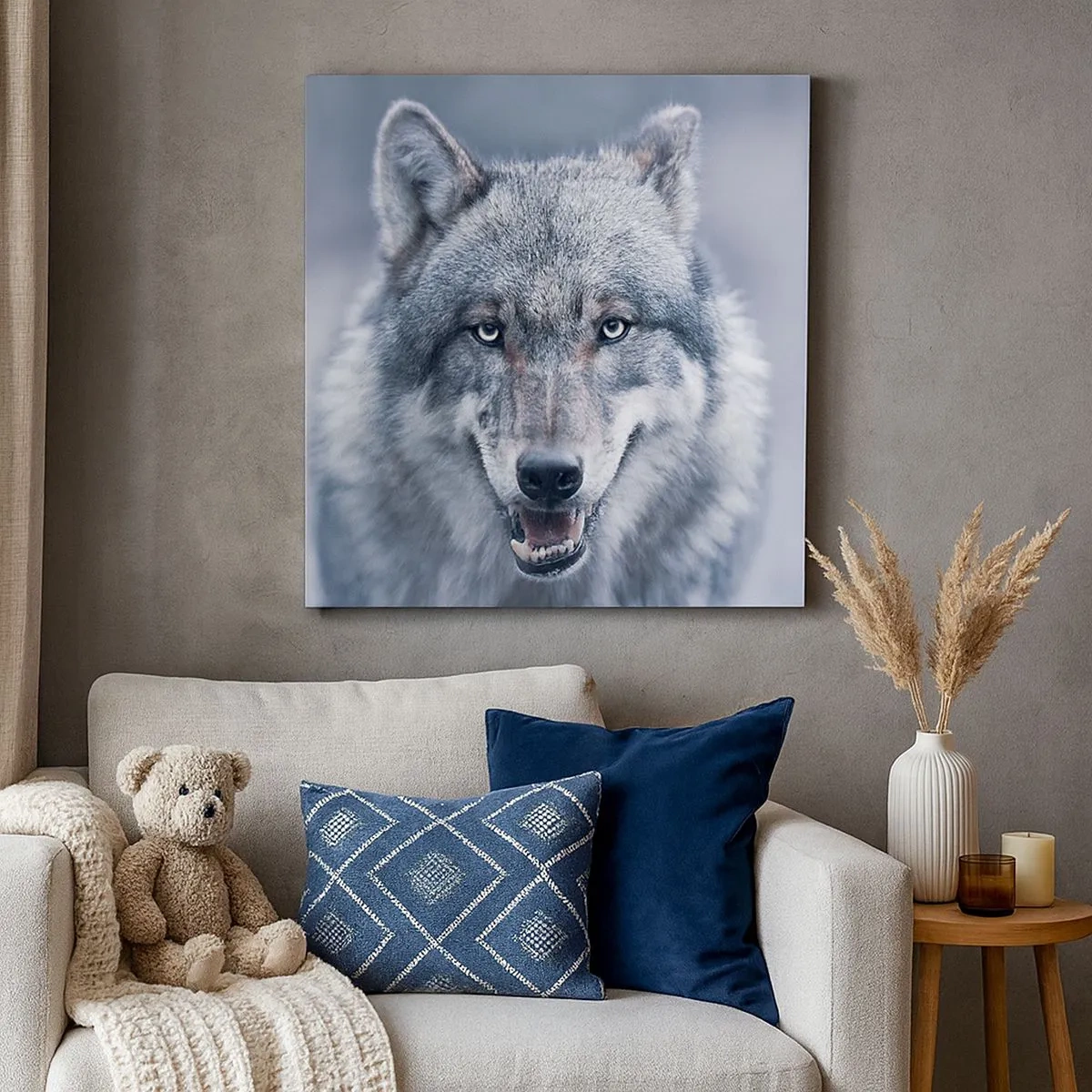 Bild auf Leinwand - Leinwandbild - Werden Sie die Herausforderung annehmen? - 30x30 cm