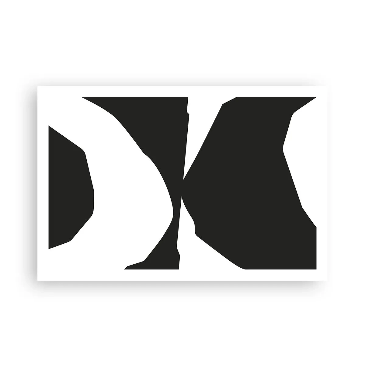 Poster - Positiv negativ - 91x61 cm