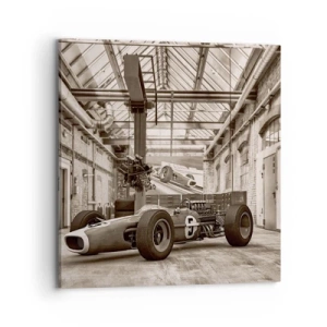 Bild auf Leinwand - Leinwandbild - Die Siegerruhe - 70x70 cm