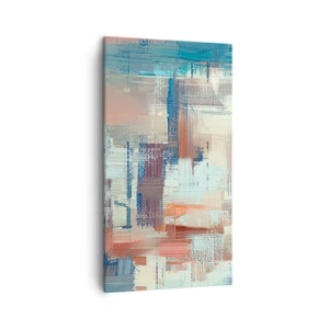 Bild auf Leinwand - Leinwandbild - Zum Licht kommen - 45x80 cm