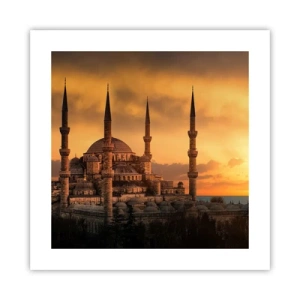 Poster - Gott ist großartig - 40x40 cm