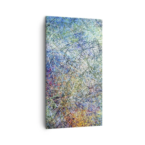 Bild auf Leinwand - Leinwandbild - Es ist nicht so einfach - 45x80 cm