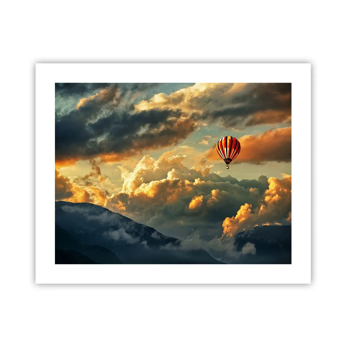 Poster - Ich fliege, weil ich es will - 50x40 cm