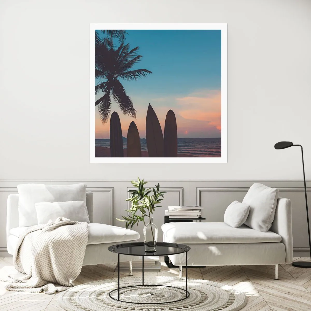 Poster - Morgen wird es auch lustig - 50x50 cm