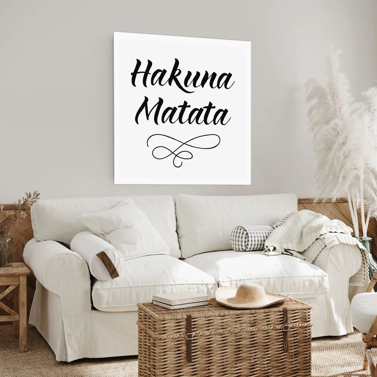 Poster - Bester Ratschlag - 60x60 cm