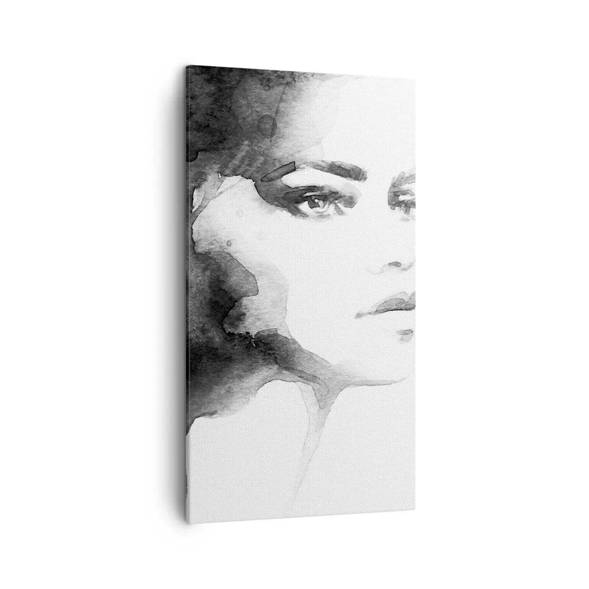 Bild auf Leinwand - Leinwandbild - Aus Geheimnis und Nebel - 45x80 cm