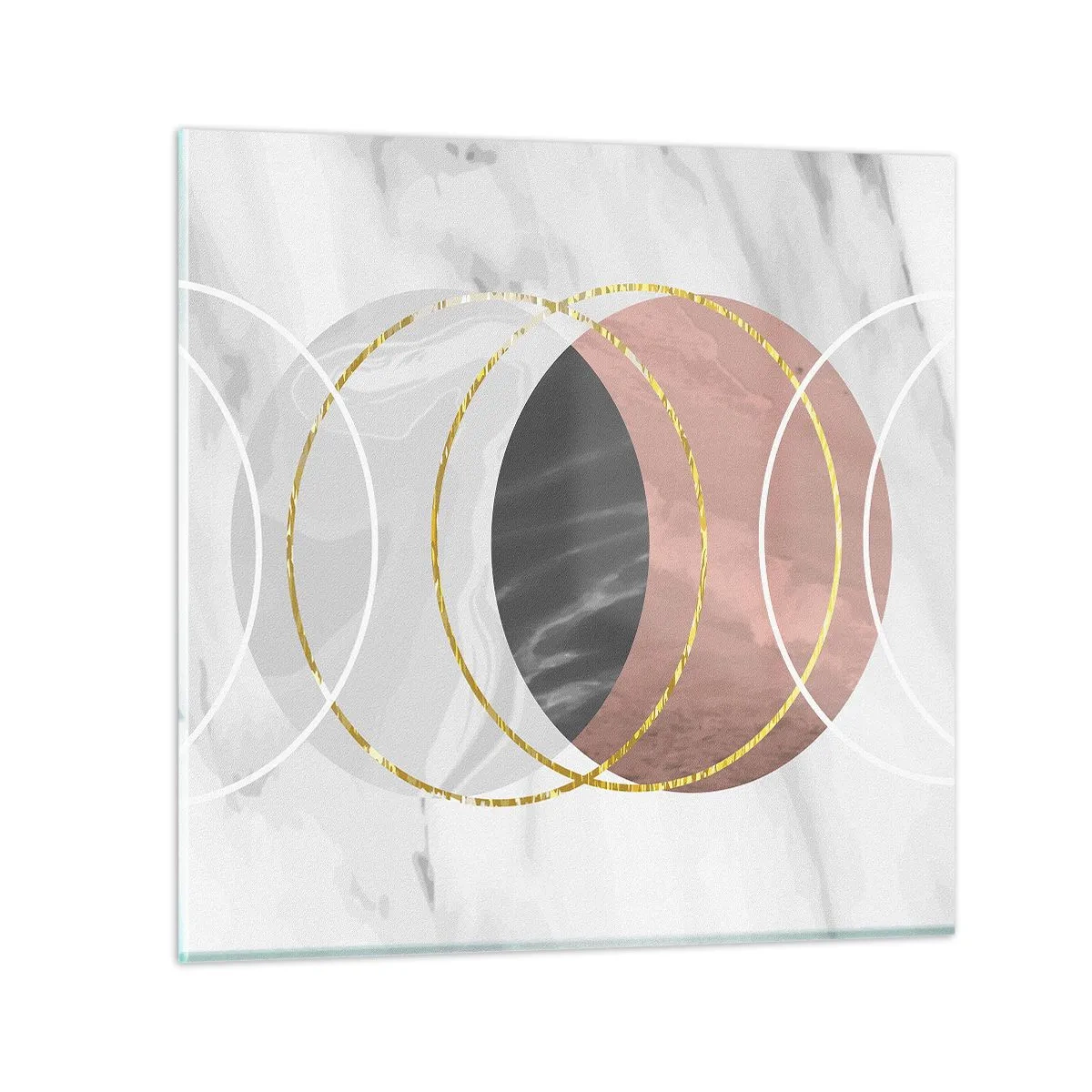 Glasbild - Bild auf glas - Musik der Sphären - 50x50 cm