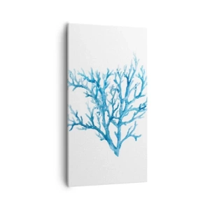 Bild auf Leinwand - Leinwandbild - Nautisches Filigran - 55x100 cm