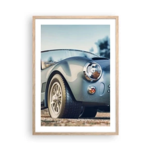 Poster in einem Rahmen aus heller Eiche - Denn Stil zählt - 50x70 cm