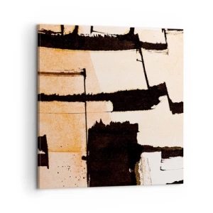 Bild auf Leinwand - Leinwandbild - Also doch Ordnung - 60x60 cm