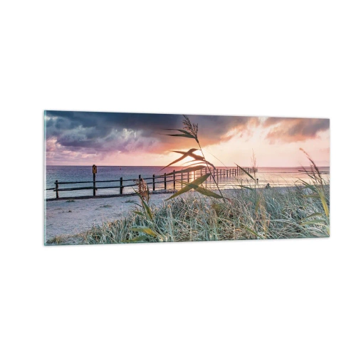 Glasbild - Bild auf glas - Es vergeht nicht mit dem Wind - 100x40 cm