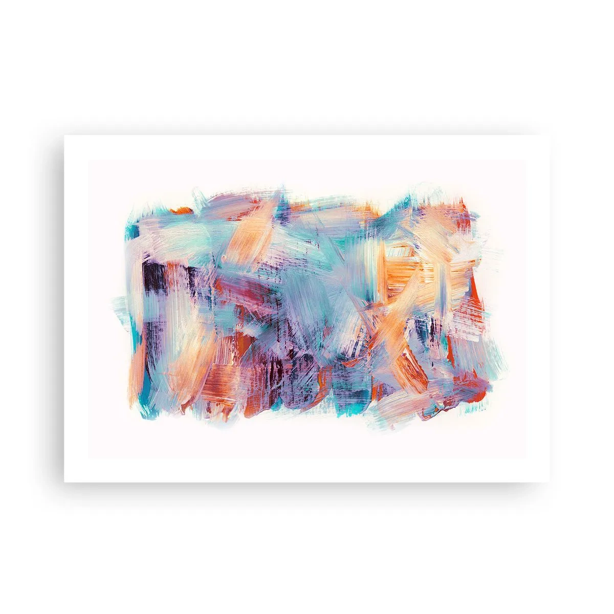 Poster - Buntes Durcheinander - 70x50 cm