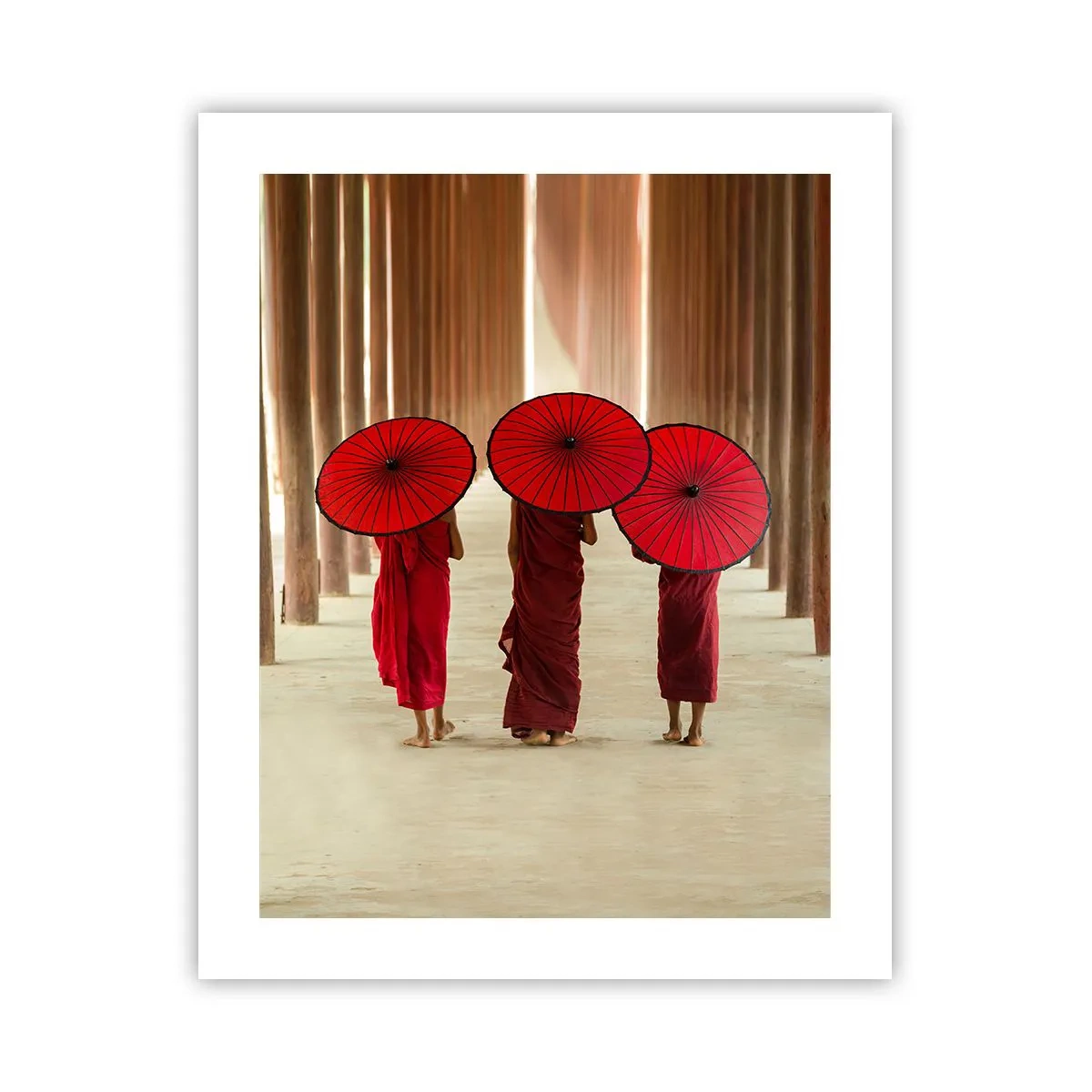 Poster - Auf dem Weg ins Reine Land - 40x50 cm