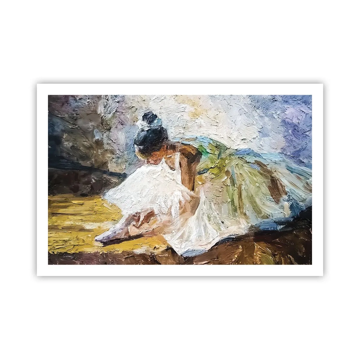 Poster - Aus einem Gemälde von Degas - 91x61 cm