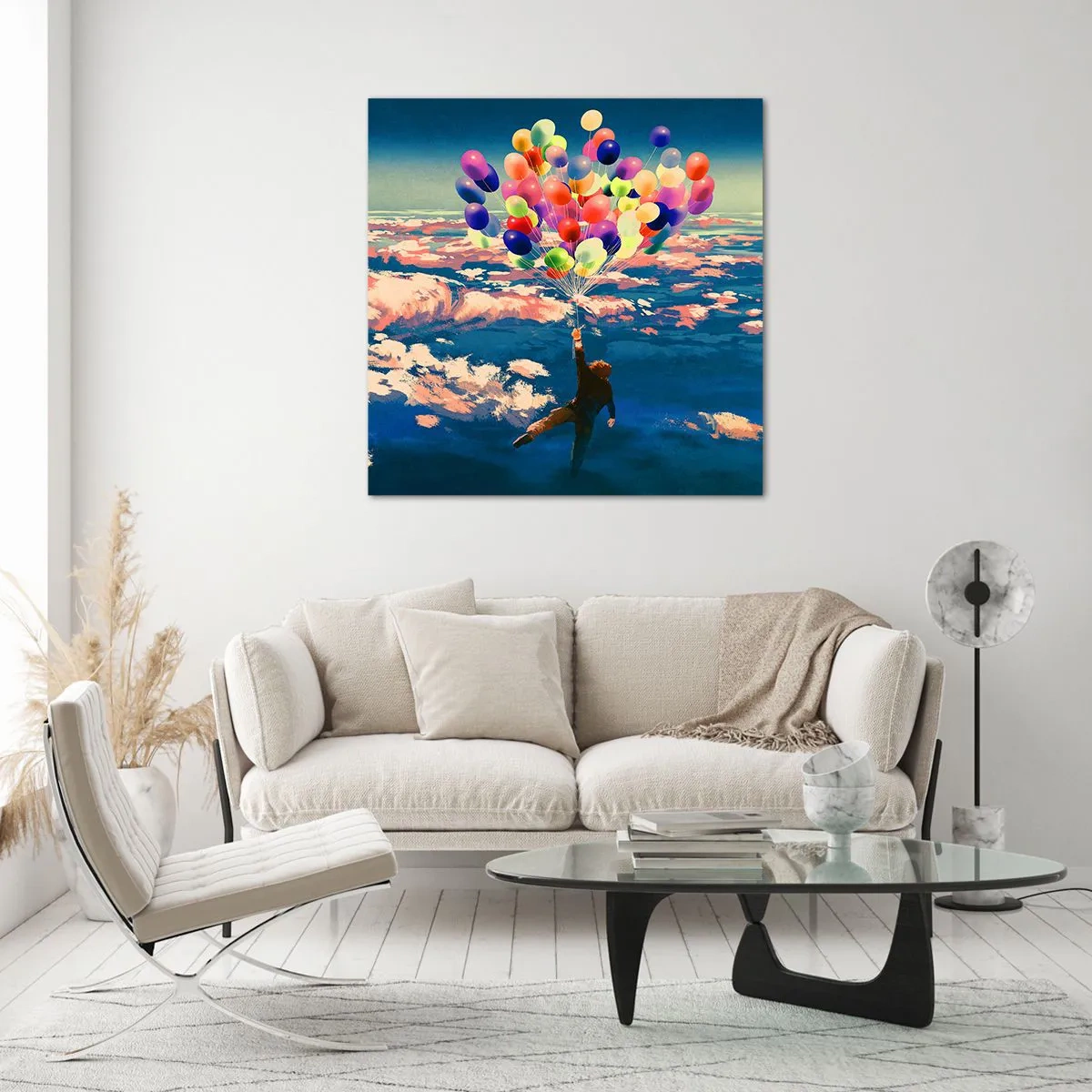 Glasbild - Bild auf glas - Ein Kindheitstraum wird wahr - 50x50 cm