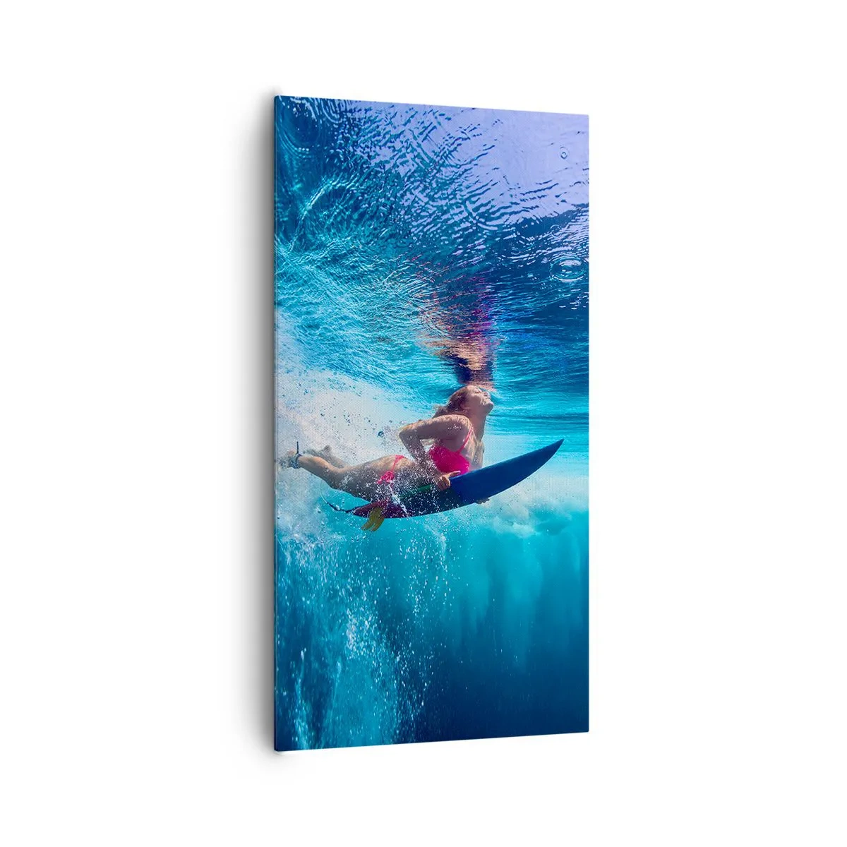 Bild auf Leinwand - Leinwandbild - Tiefe der Freude - 65x120 cm