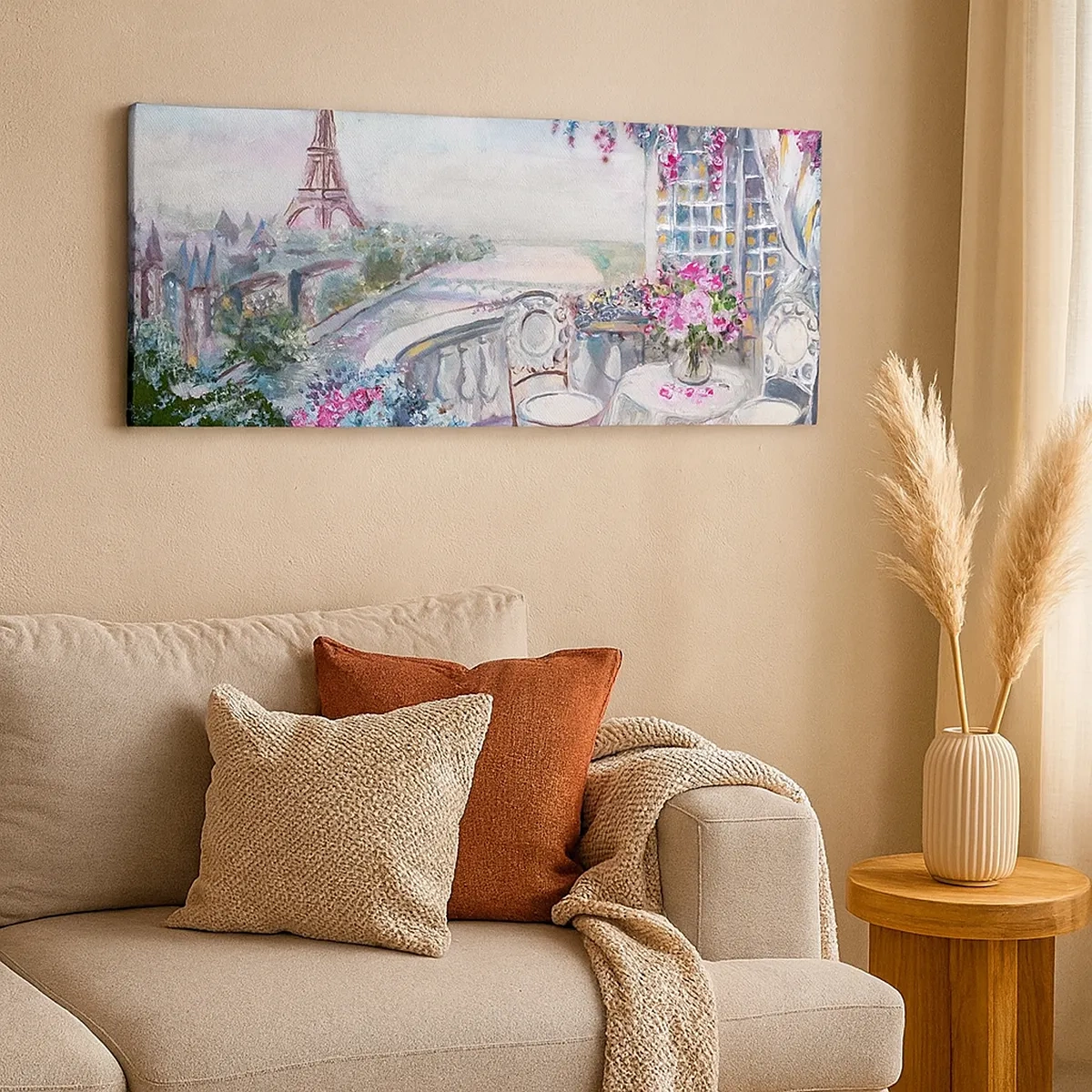 Bild auf Leinwand - Leinwandbild - Am schönsten ist es hier im Mai - 30x30 cm