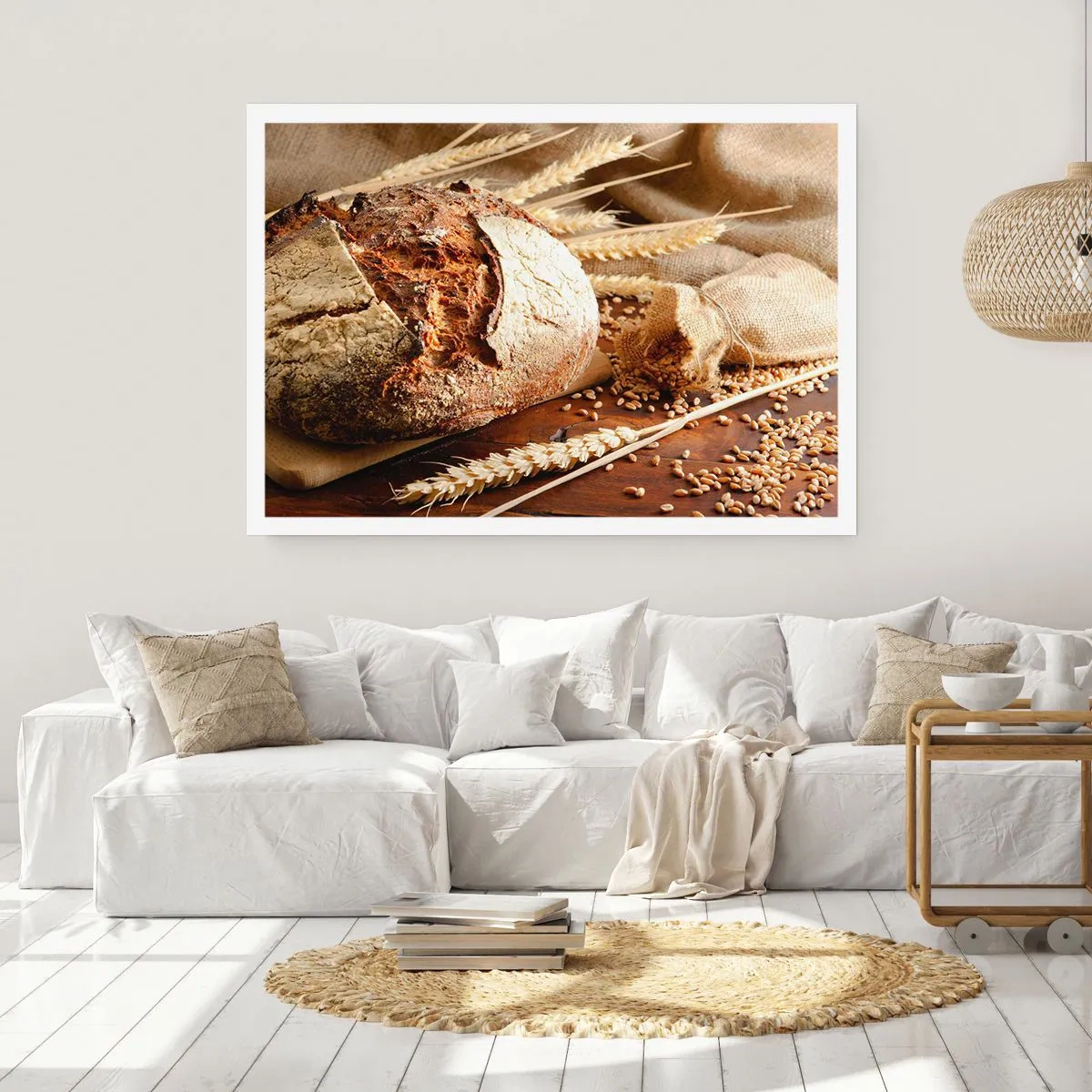 Poster - Appetitanregend, duftend, knackig - 40x30 cm