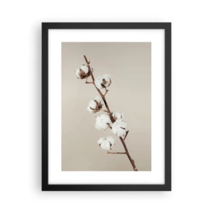 Poster in einem schwarzem Rahmen - An der Quelle der Weichheit - 30x40 cm