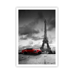 Poster - Vor nicht allzu langer Zeit in Paris - 70x100 cm