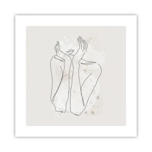 Poster - Ein träumerischer Moment - 40x40 cm