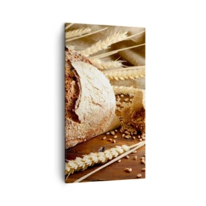 Bild auf Leinwand - Leinwandbild - Appetitanregend, duftend, knackig - 45x80 cm