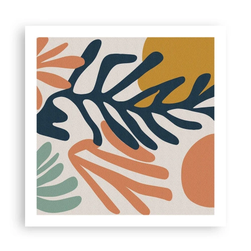 Poster - Korallenmeere - 60x60 cm