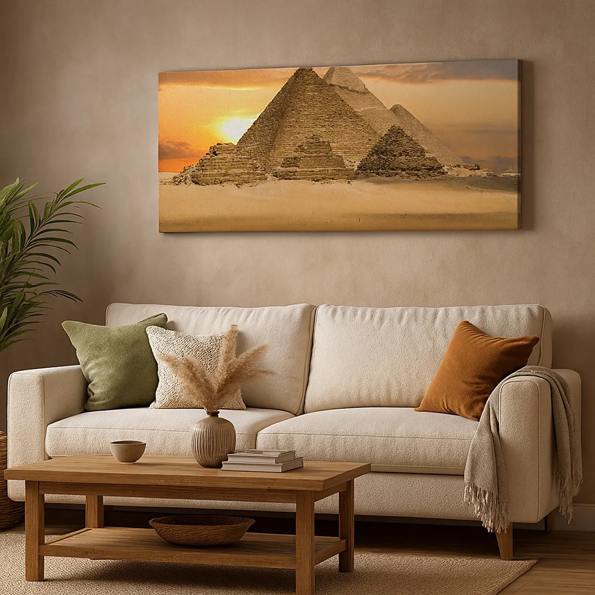 Bild auf Leinwand - Leinwandbild - Seit Tausenden von Jahren keine Veränderung - 30x30 cm