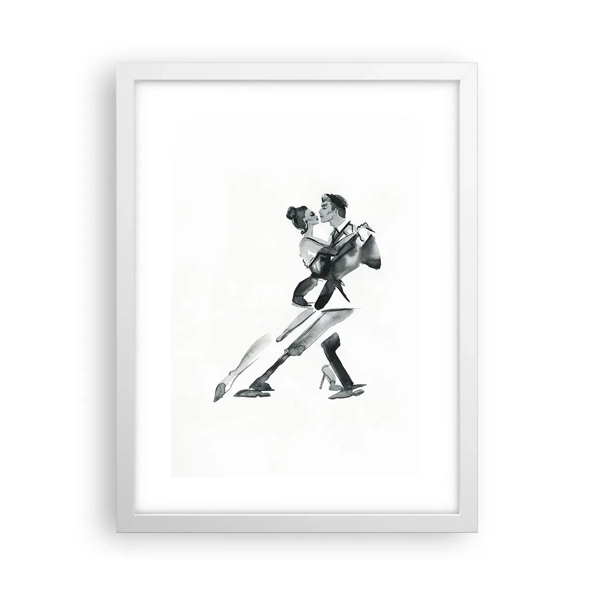 Poster in einem weißen Rahmen - In einem Schlag - 30x40 cm