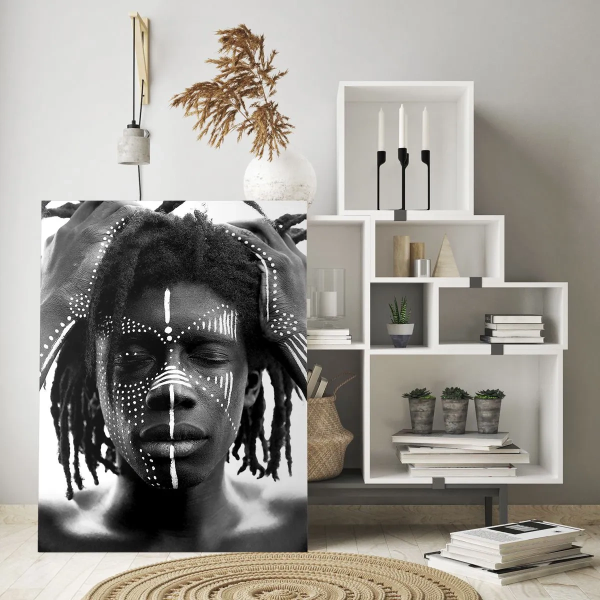 Glasbild - Bild auf glas - Wo bist du? - 70x100 cm