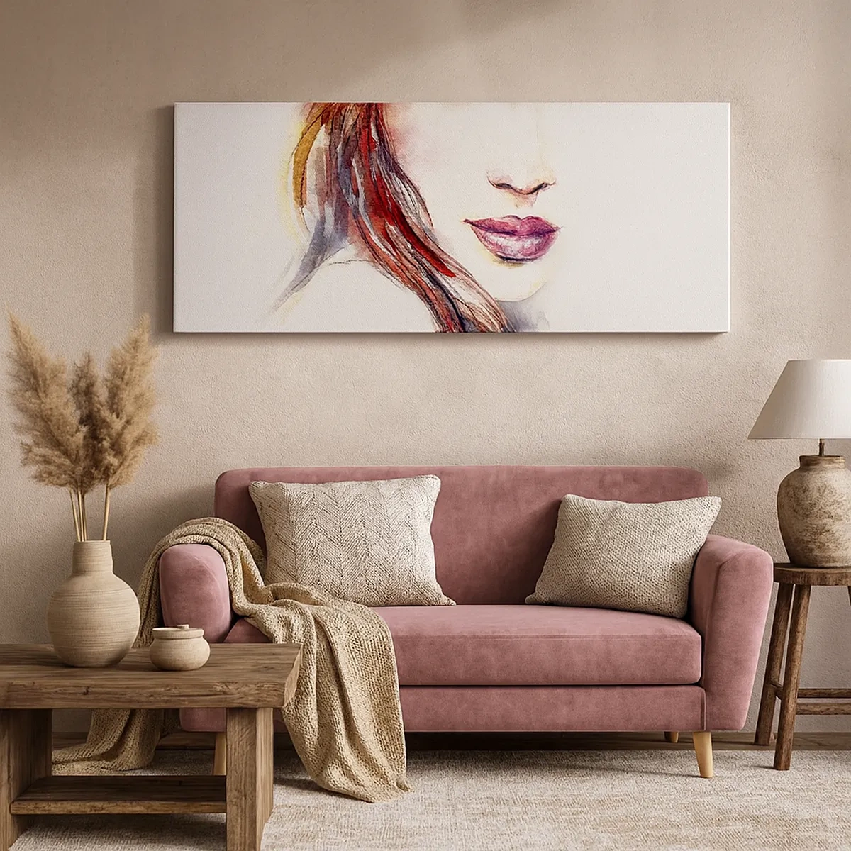 Bild auf Leinwand - Leinwandbild - Vademecum - folge mir - 30x30 cm