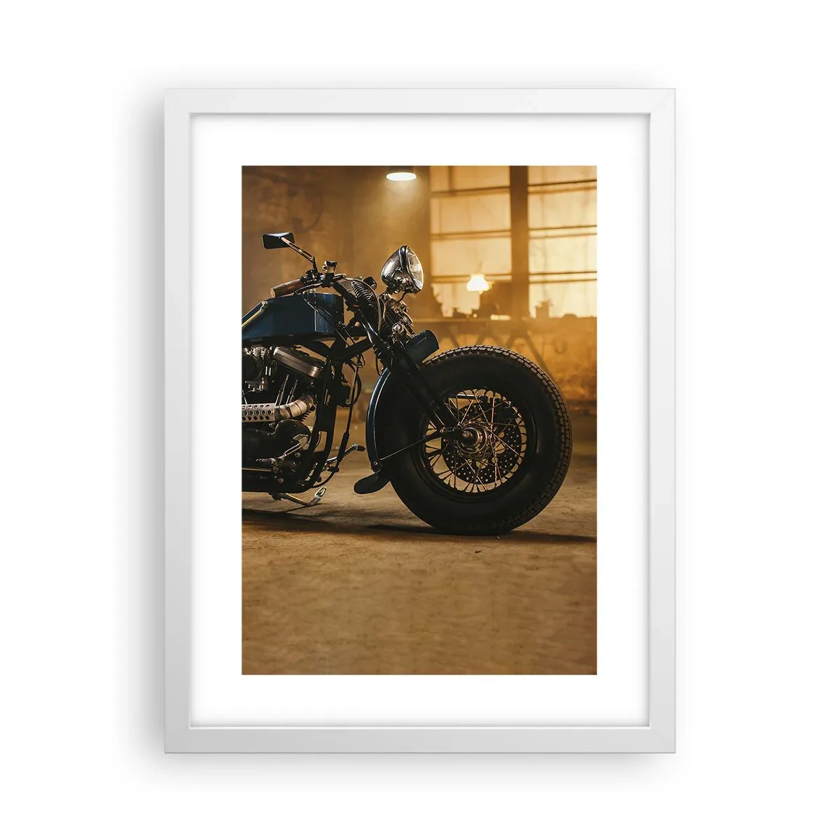 Poster in einem weißen Rahmen - Ich kann alles  - 30x40 cm