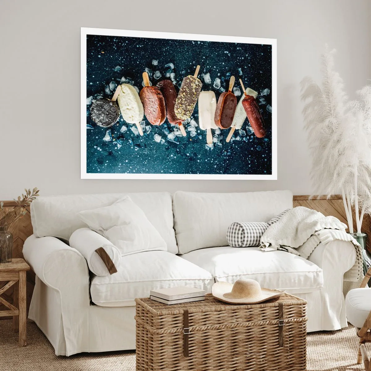 Poster - Geschmack des heißen Sommers - 91x61 cm