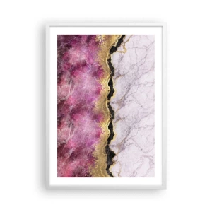 Poster in einem weißen Rahmen - An der Grenze - 50x70 cm