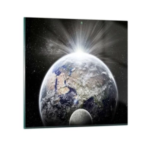 Glasbild - Bild auf glas - In voller Pracht - 40x40 cm