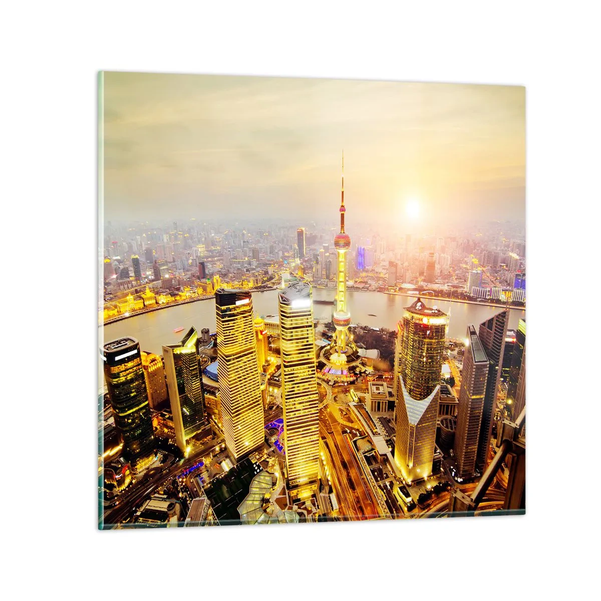 Glasbild - Bild auf glas - Asiatischer Traum - 50x50 cm