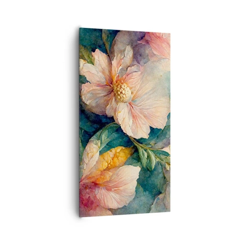 Bild auf Leinwand - Leinwandbild - Pure Subtilität - 65x120 cm