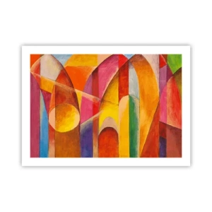 Poster - Kathedrale der Sonne - 70x50 cm
