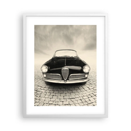 Poster in einem weißen Rahmen - Man muss mich einfach lieben - 40x50 cm