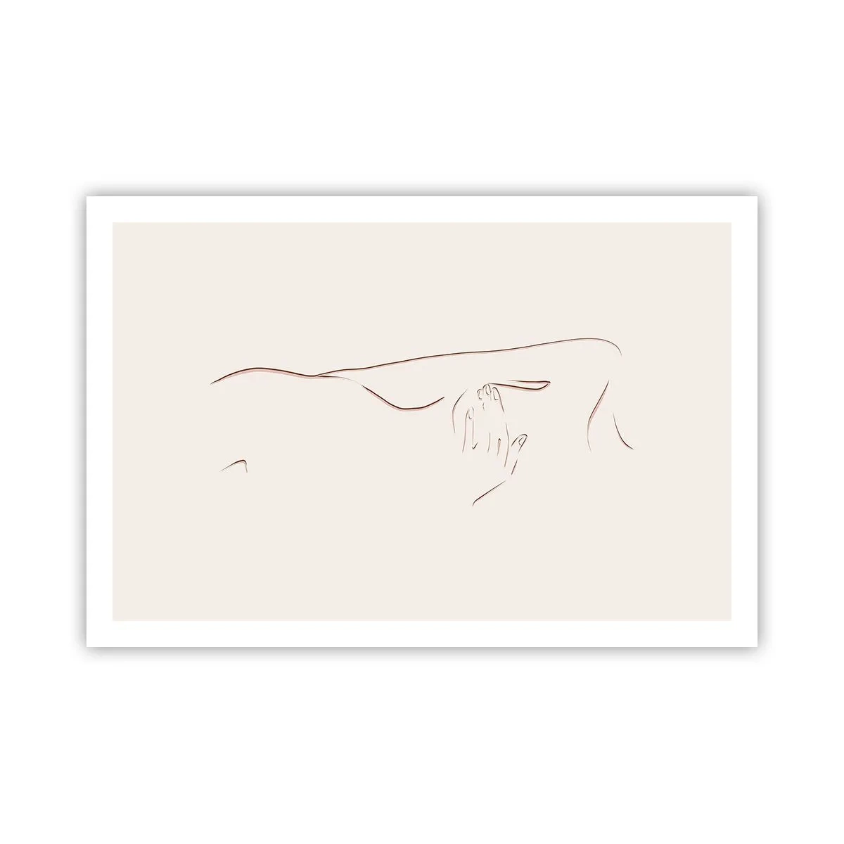 Poster - Die Form des Verlangens - 91x61 cm